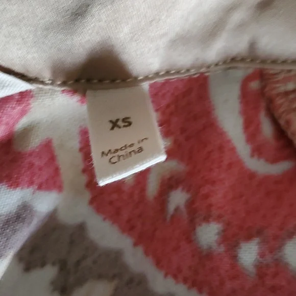 Soft surroundings  Burnout Button-down  velour velvet  Top XS - Picture 7 of 11